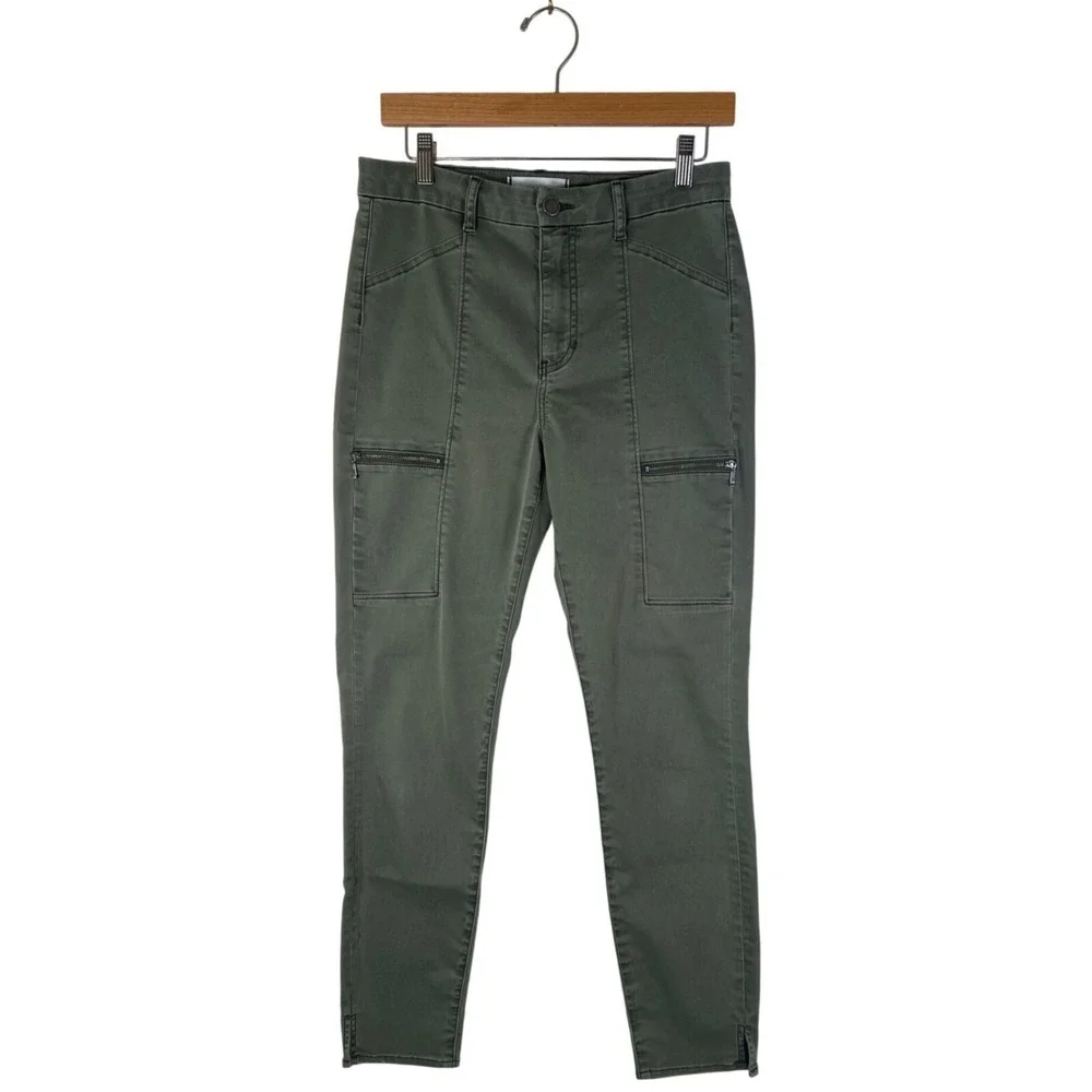 Articles‎ of Society Womens Size 29 Olive Jean Utility Stretch Soft Ankle Skinny